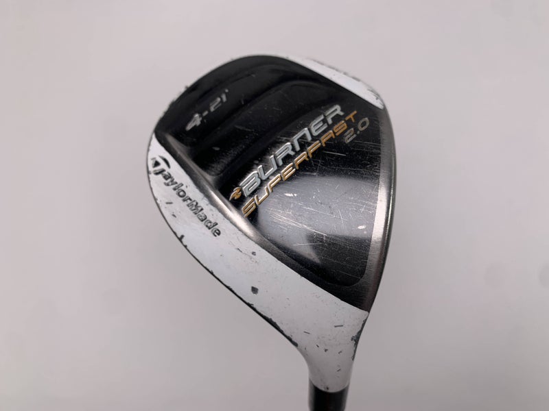 TaylorMade Burner Superfast 2.0 4 Hybrid 21* REAX 60g Regular Graphite Mens RH