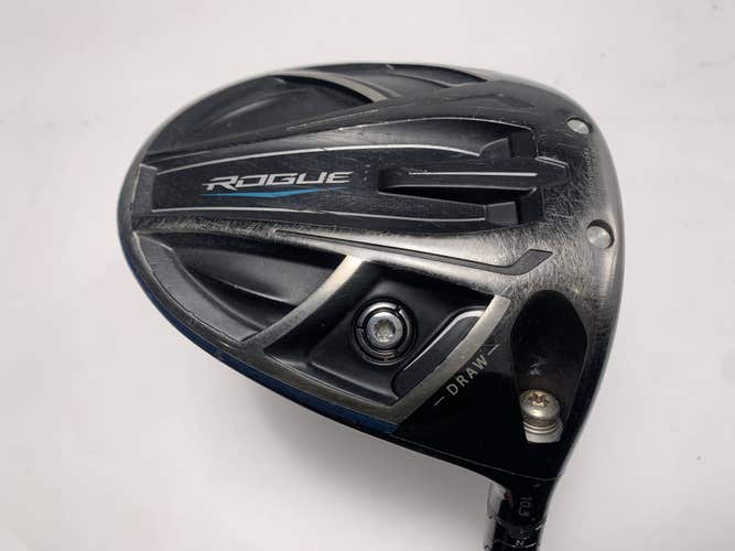 Callaway Rogue Draw Driver 10.5* Even Flow 5.5 65g Regular Graphite Mens RH