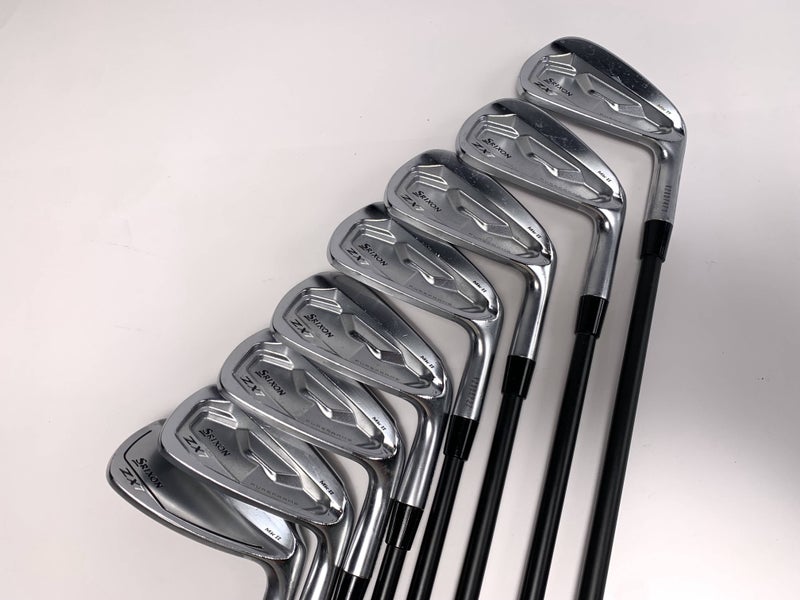 Srixon ZX7 MKII Iron Set 4-PW+GW KBS Tour Graphite Iron TGI 80 Stiff RH +1''