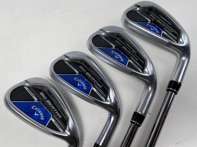 Callaway Big Bertha B21 Iron Set 7-AW RCH 65 Senior Graphite Mens RH-No PW