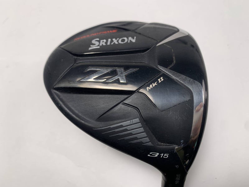 Srixon ZX MKII 3 Fairway Wood 15* HZRDUS RDX Smoke Red 5.5 60g Regular RH