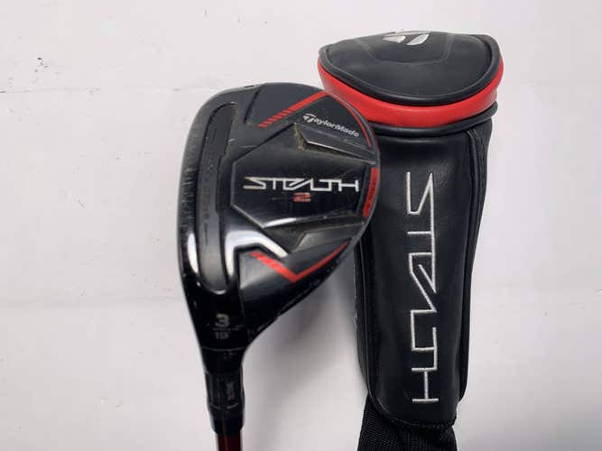 TaylorMade Stealth 2 3 Hybrid 19* Fujikura Speeder NX Red 60g Stiff LH HC
