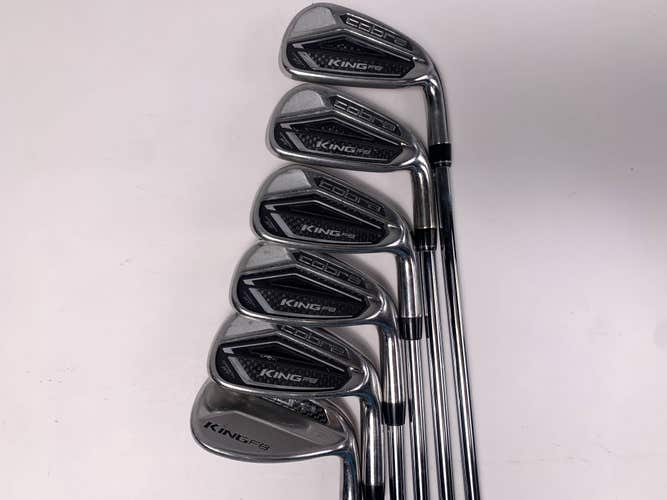 Cobra KING F8 Iron Set 6-PW+GW True Temper Elevate MPH 85g Stiff Steel Mens RH