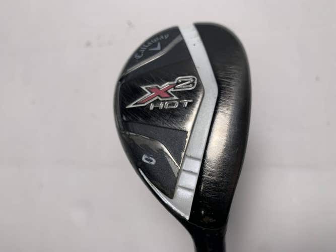 Callaway X2 Hot Womens 6 Hybrid 28* Ladies Graphite Womens RH Undersize Grip