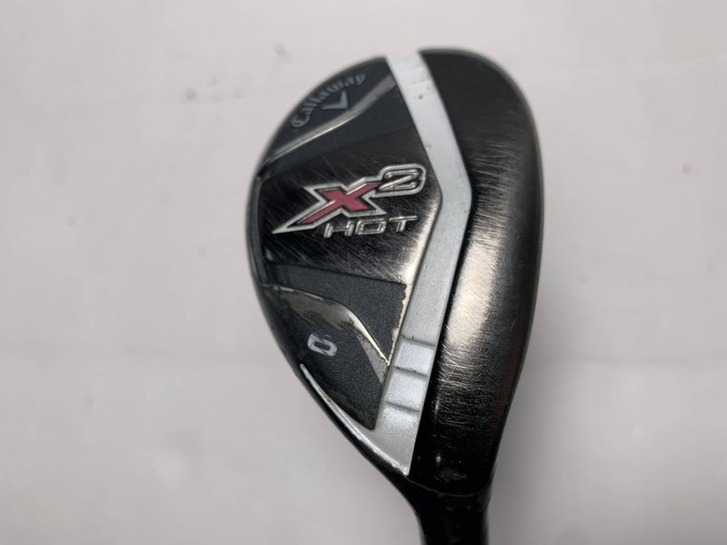 Callaway X2 Hot Womens 6 Hybrid 28* Ladies Graphite Womens RH Undersize Grip