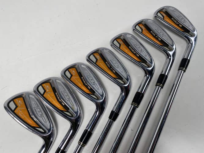 Cobra AMP Forged Iron Set 4-PW KBS Tour Stiff Plus Steel Mens RH