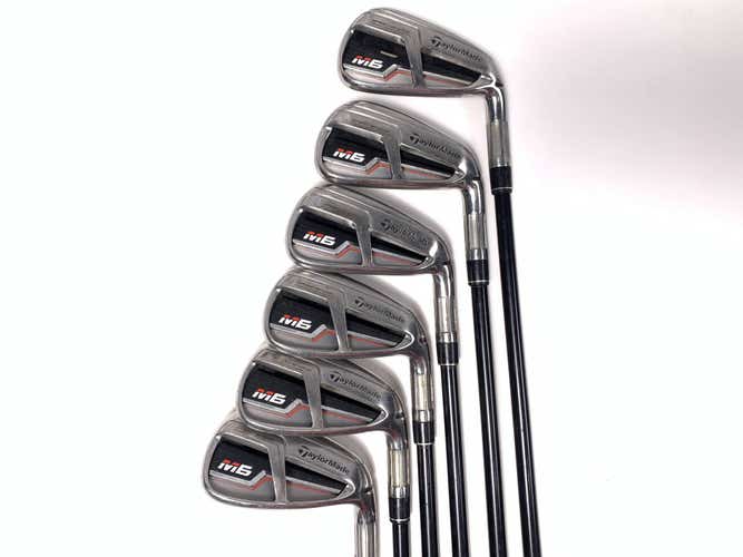 TaylorMade M6 Iron Set 5-PW Fujikura Atmos 5A Senior Graphite Mens RH