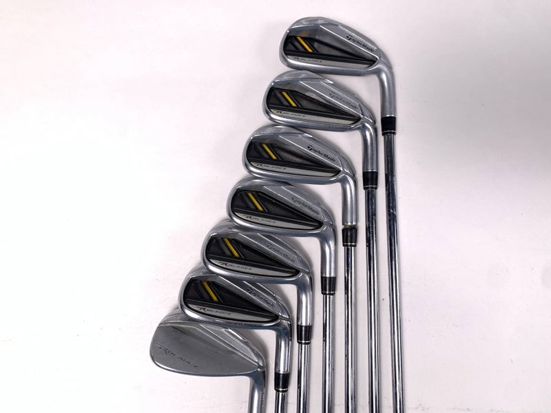 TaylorMade RocketBladez Iron Set 5-PW+GW RocketFuel Regular Steel Mens RH