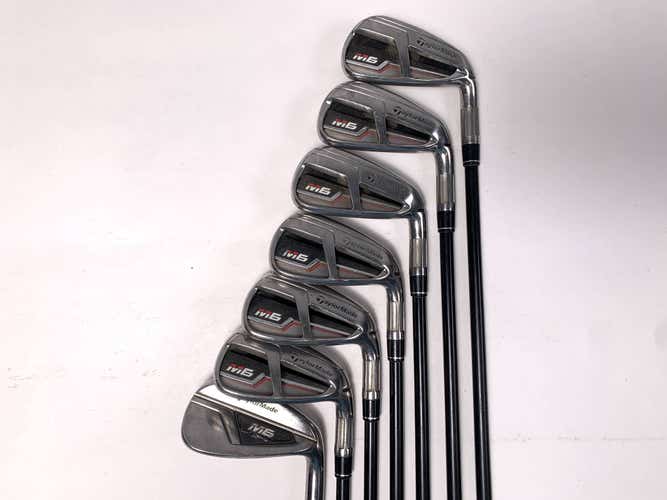 TaylorMade M6 Iron Set 5-PW+GW Fujikura Ventus Red 6R Regular RH +1''