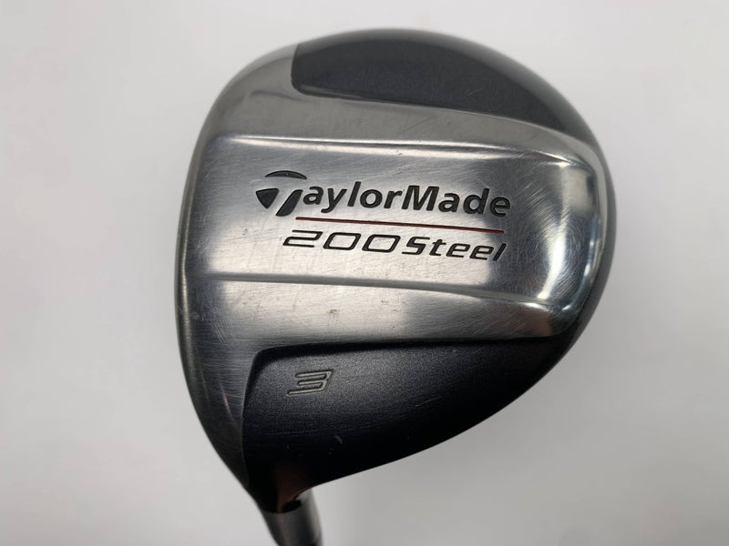 TaylorMade 200 Steel 3 Fairway Wood 15* Lite 80g Regular Graphite Mens LH