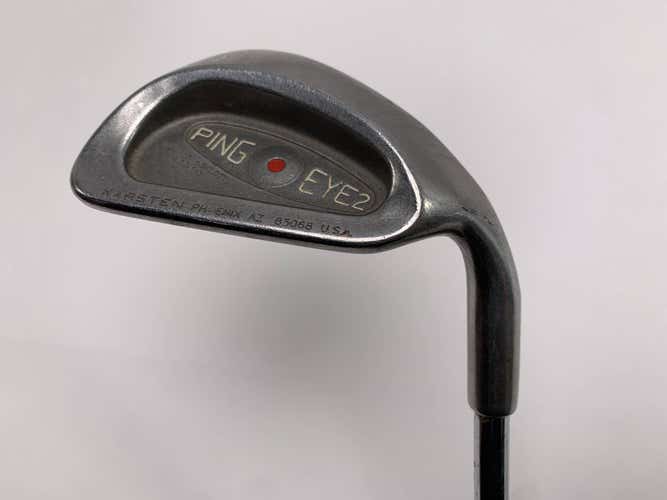 Ping Eye 2 Sand Wedge SW Red Dot 1* Flat Karsten ZZ-Lite Stiff Steel Mens RH