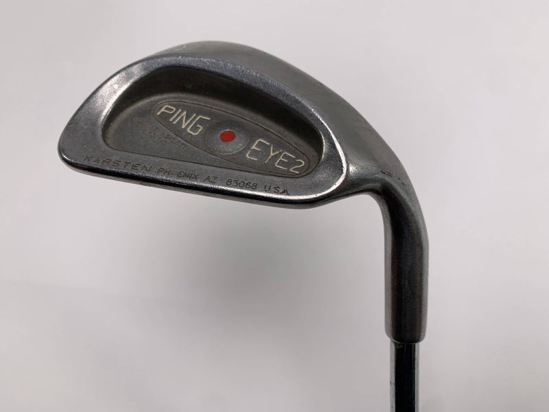 Ping Eye 2 Sand Wedge SW Red Dot 1* Flat Karsten ZZ-Lite Stiff Steel Mens RH