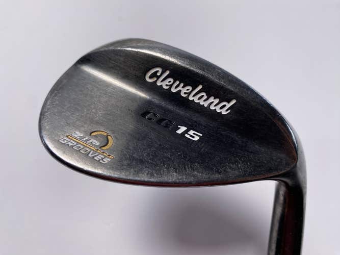Cleveland CG15 Black Pearl Sand Wedge SW 56* 14 Traction Wedge Steel Mens RH