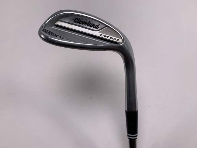 Cleveland CBX 4 ZipCore Sand Wedge SW 56* 14 Bounce KBS Hi Rev 2.0 Steel Mens RH