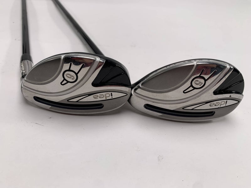 Adams Idea Womens 2014 5 & 6 Hybrid Set 25* 28* Idea 50g Ladies RH