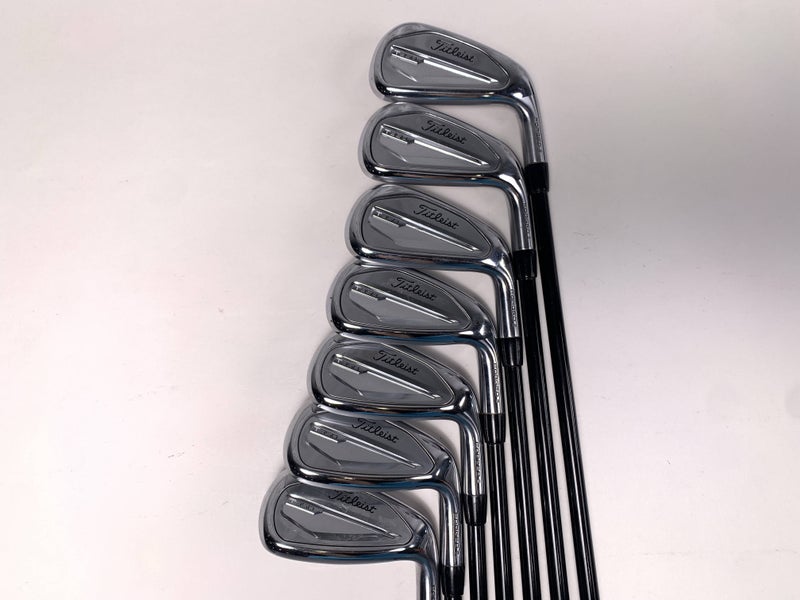 Titleist T350 2023 Iron Set 5-PW+GW Fujikura Vista Pro R2 Senior RH +1/2''