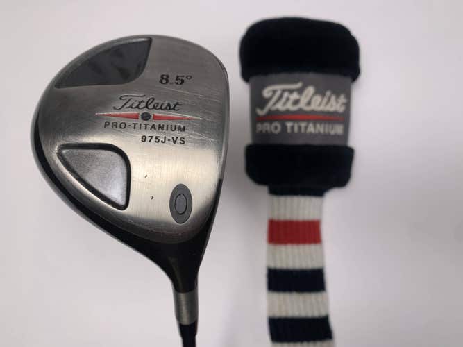 Titleist 975 JVS Driver 8.5* Fujikura Speeder Stiff Graphite Mens RH HC