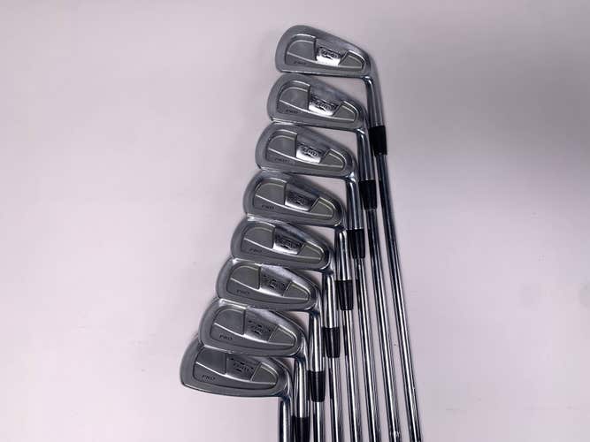 Mizuno T-Zoid Pro Forged Iron Set 3-PW Dynamic Gold Sensicore S300 Stiff Mens RH