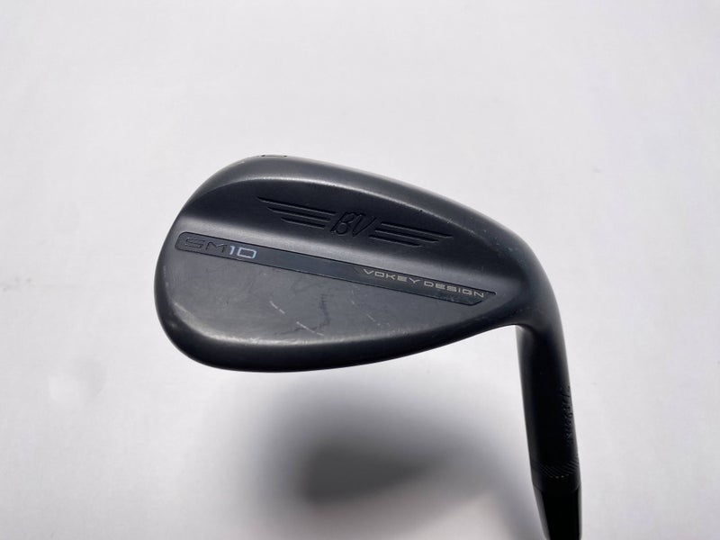 Titleist Vokey SM10 Jet Black Lob Wedge LW 60* 10 S-Grind SM10 Wedge Mens RH