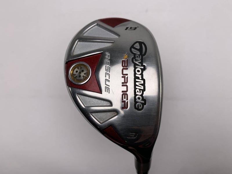 TaylorMade Burner Rescue 3 Hybrid 19* REAX SuperFast 65g Regular Mens RH