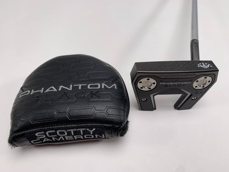 Scotty Cameron Phantom Black 5.5 2025 Putter 34" Superstroke Pistol 1.0 RH HC