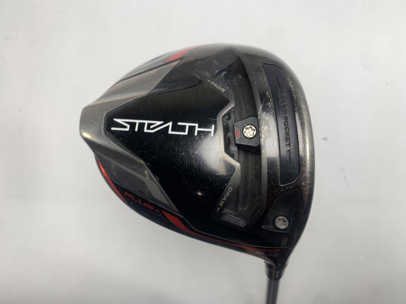 TaylorMade Stealth Plus Driver 9* Fujikura Pro 2.0 6-S Stiff Graphite Mens RH