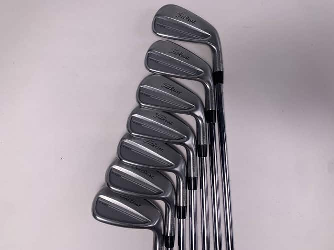 Titleist 2025 T100 Iron Set 4-PW True Temper AMT White Stiff Steel Mens RH