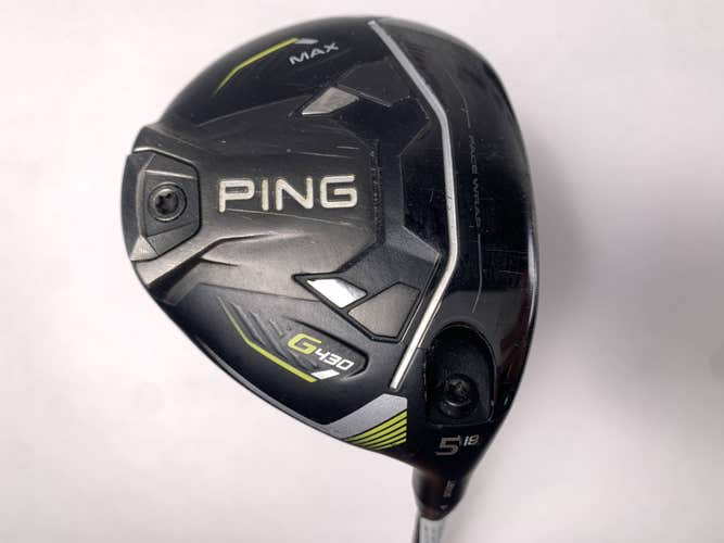 Ping G430 Max 5 Fairway Wood 18* Alta CB 65g Regular Graphite Mens RH