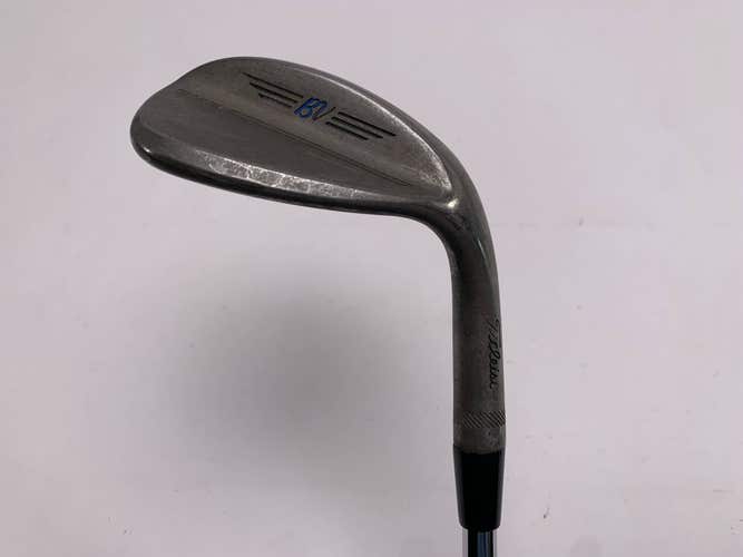 Titleist Vokey SM9 Raw Lob Wedge LW 58* 12 Bounce D-Grind Wedge Steel Mens RH