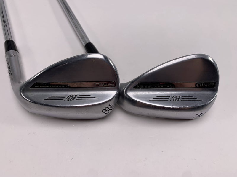 Titleist Vokey SM10 Tour Chrome Wedge Set 54* 10 | 58* 8 Wedge Steel Mens RH