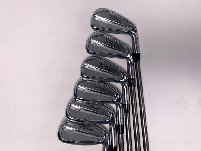 Titleist T200 2023 Iron Set 5-PW AeroTech SteelFiber i95 Regular Mens RH