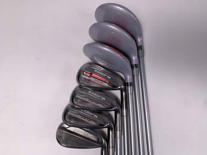 Cobra MAX Hybrid Iron Set 4-PW+SW Max 50g Ladies Graphite Womens RH