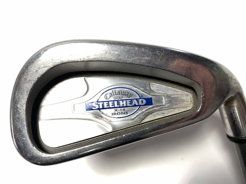 Callaway X-14 Single 4 Iron Steelhead X-14 Gems Regular Steel Mens RH
