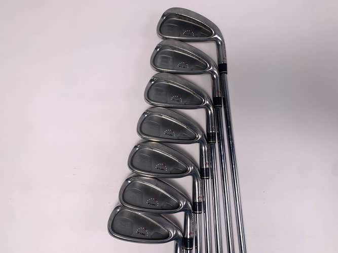 TaylorMade Rac CGB Iron Set 3-PW Light Metal II Uniflex Steel Mens RH- No 7i
