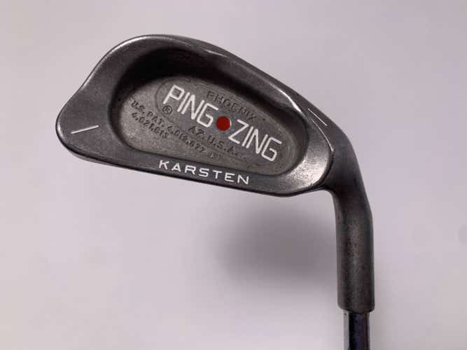 Ping Zing Single 1 Iron Red Dot 1* Flat Karsten JZ Stiff Steel Mens RH