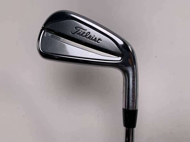 Titleist T200 2023 Single 4 Iron True Temper AMT S300 Black Stiff Steel Mens RH
