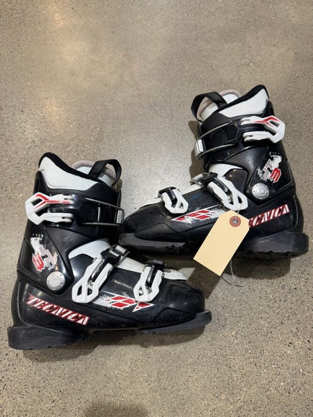 Mondo 23 & 23.5 Kid's Tecnica JT3 JR | All Mountain Ski Boots Soft Flex (Used)