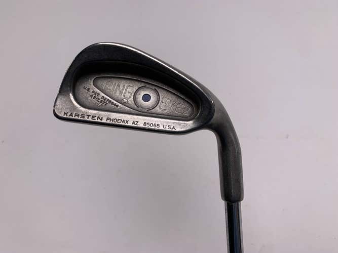Ping Eye 2 Single 2 Iron Blue Dot 1* Up Karsten ZZ-Lite Regular Steel Mens RH