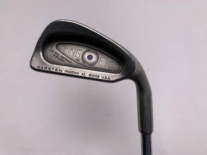 Ping Eye 2 Single 1 Iron Blue Dot 1* Up Karsten ZZ-Lite Regular Steel Mens RH