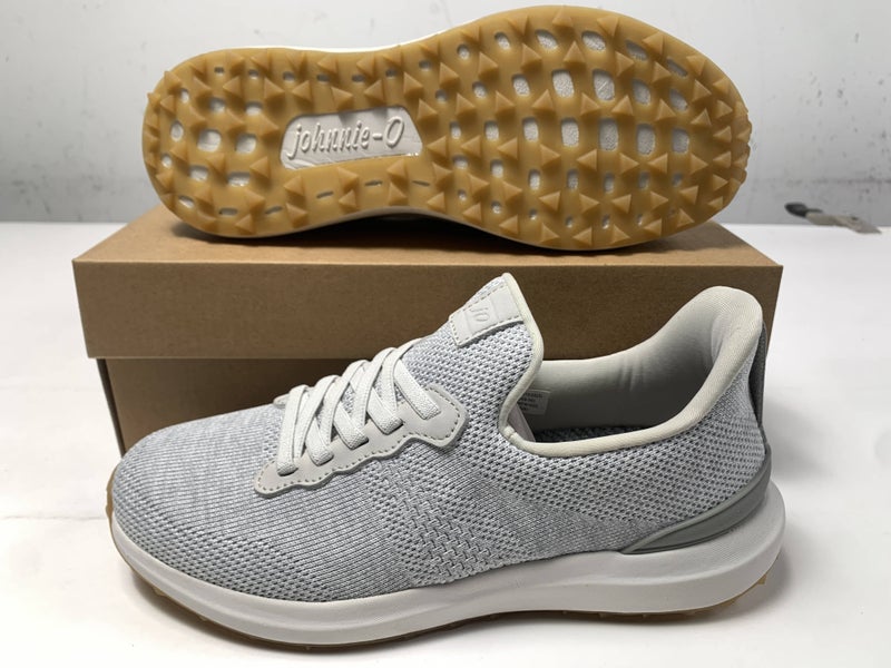 Johnnie-O Knit Range Runner 2.0 Running Shoes Grey Men's SZ 8 (JMFW1620)