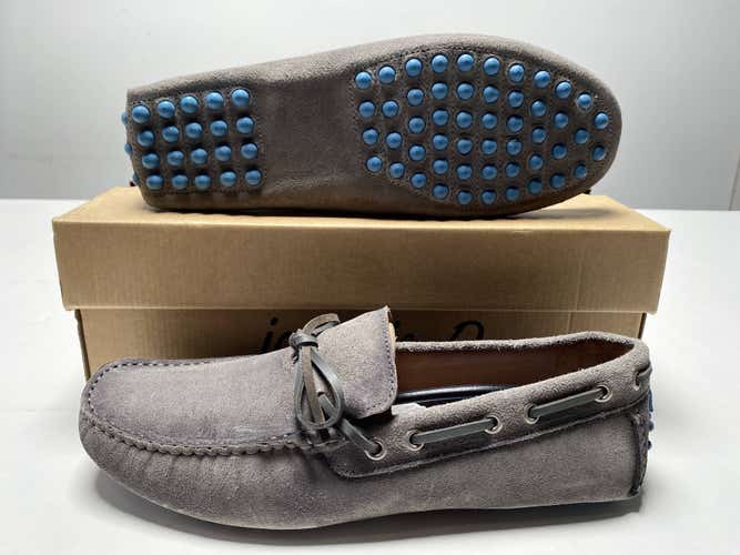 Johnnie-O Getaway Driver Casual Shoes Gray Men's SZ 9 (JMFW1290)