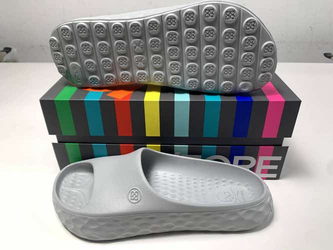 G/Fore G/Slide Street Shoes Grey Men's SZ 9 (G4MS22F26)