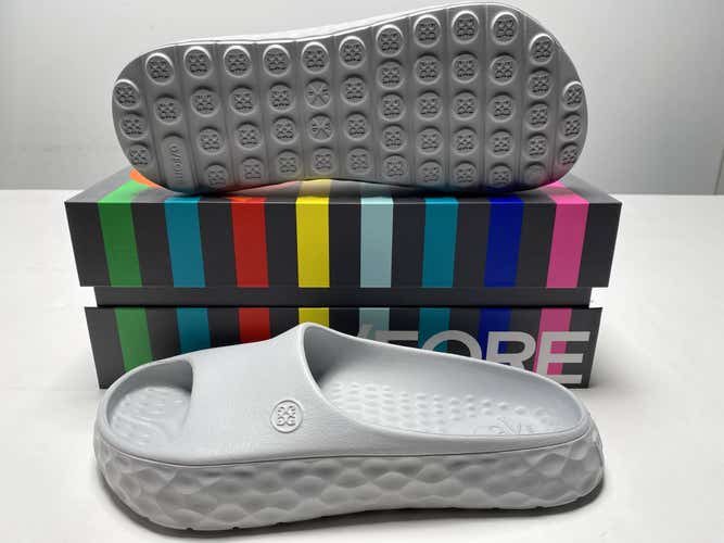 G/Fore G/Slide Street Shoes Grey Men's SZ 8 (G4MS22F26)