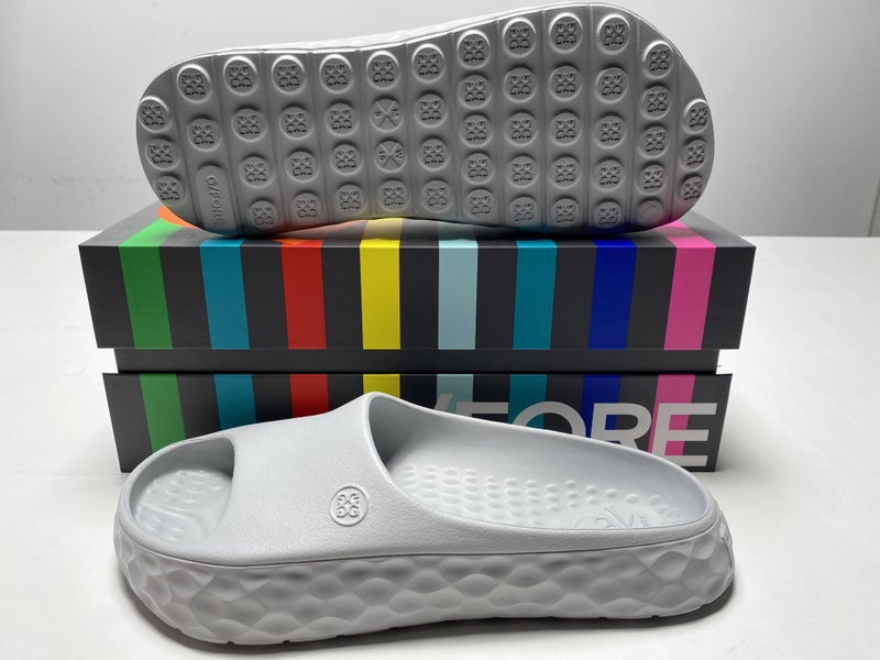 G/Fore G/Slide Street Shoes Grey Men's SZ 8 (G4MS22F26)