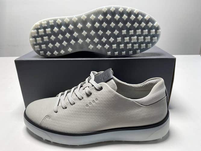 ECCO Tray Waterproof Golf Shoes Grey Men's SZ 8-8.5 (100304 57719)