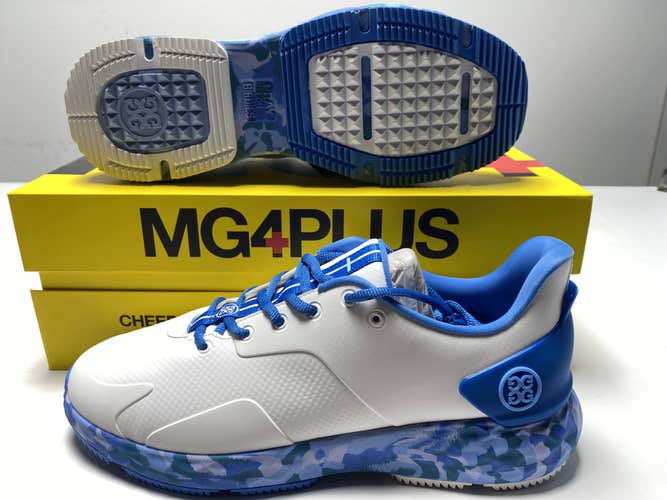 G/Fore MG4 Plus Waterproof Golf Shoes White Men's SZ 10.5 (G4MA23EF30)