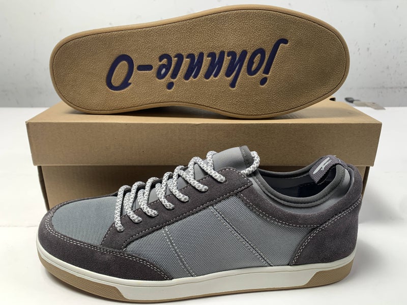 Johnnie-O Surfside Sneaker Casual Shoes Gray Men's SZ 9.5 (JMFW1250)