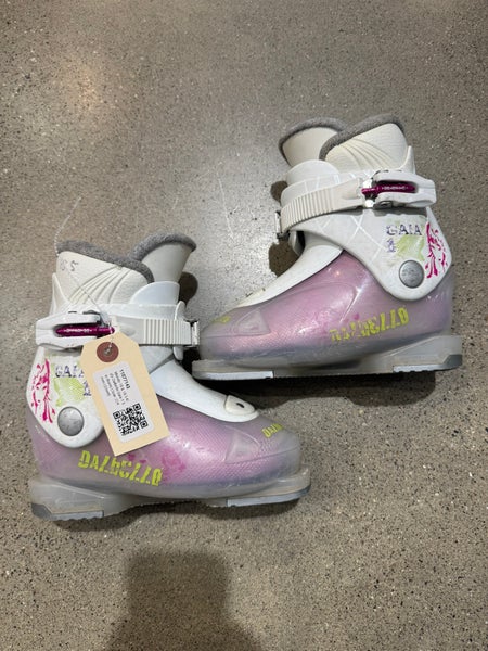 Mondo 18 & 18.5 Kid's Dalbello Gaia 1 Ski Boots | Sole- 224mm | (Used)