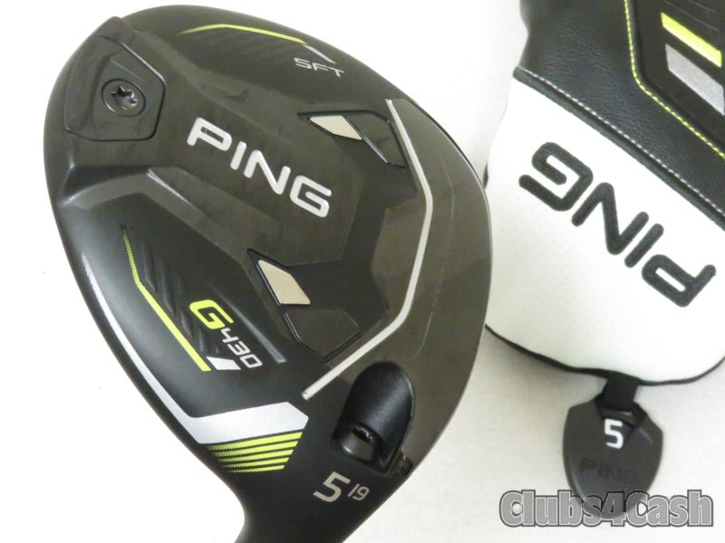 PING G430 SFT Fairway 19  5 Wood Alta CB 65 Black Regular Flex +Cover .. MINT