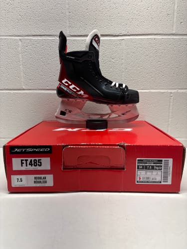 2021 CCM JetSpeed FT485 Hockey Skates Regular Width 7.5 (New)